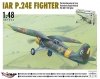  MIRAGE 481006 1:48 PZL /IAR P.24E Fighter Romanian Air Force (w/ 3D printed parts)